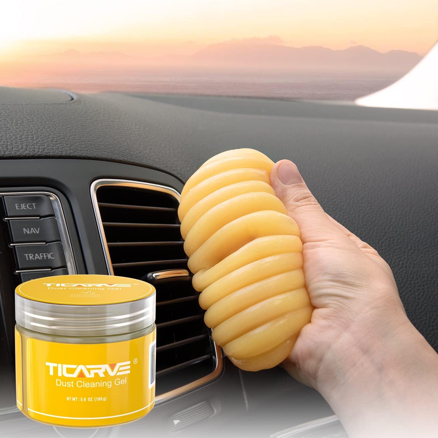 Car Cleaning Gel Dust Remover Putty Air Vent Keyboard Interior Cleaner Free Ship