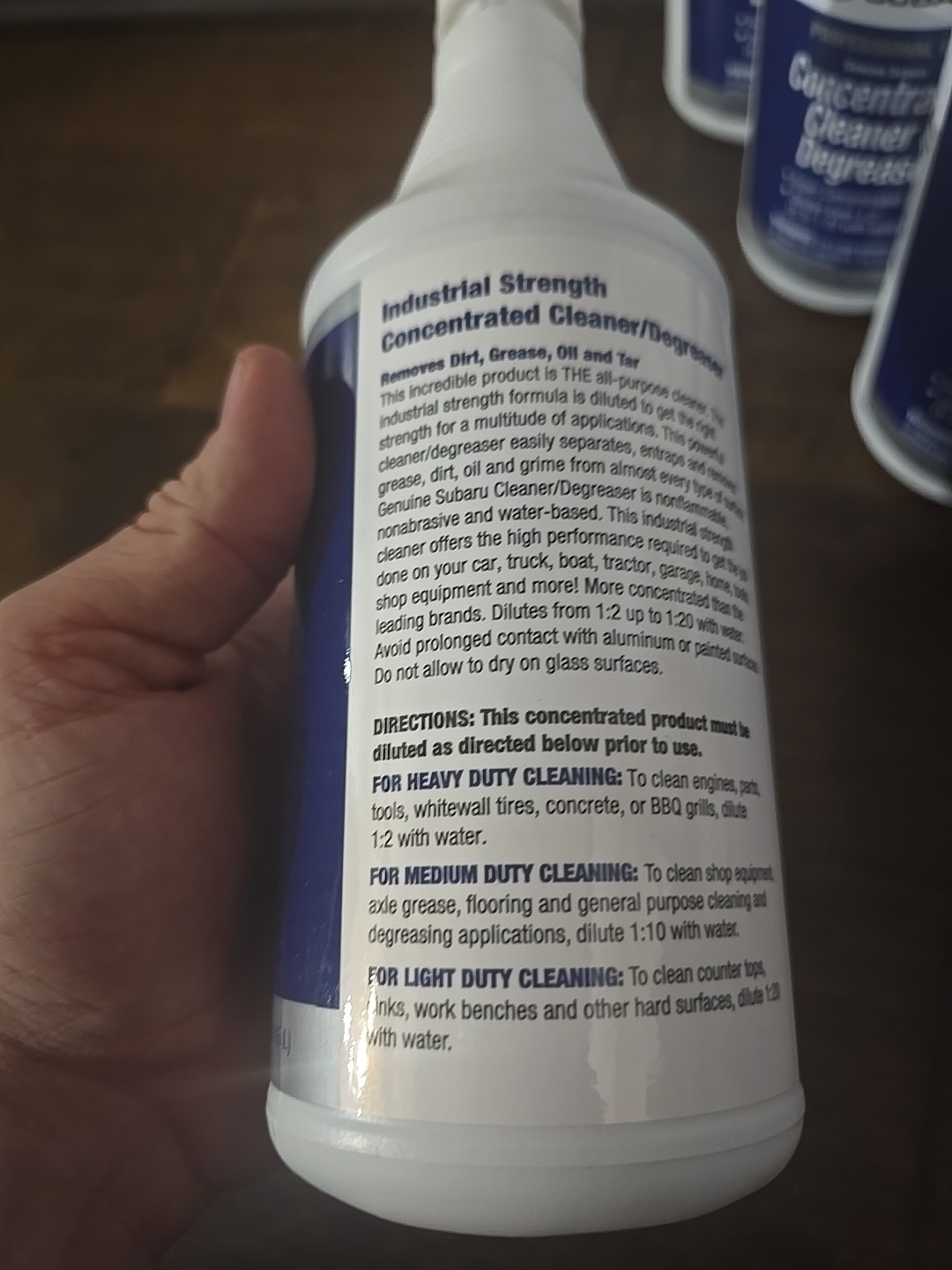 11x SUBARU SOA868V9370 Concentrated Cleaner & Degreaser 32 Oz Each (11 PACK)