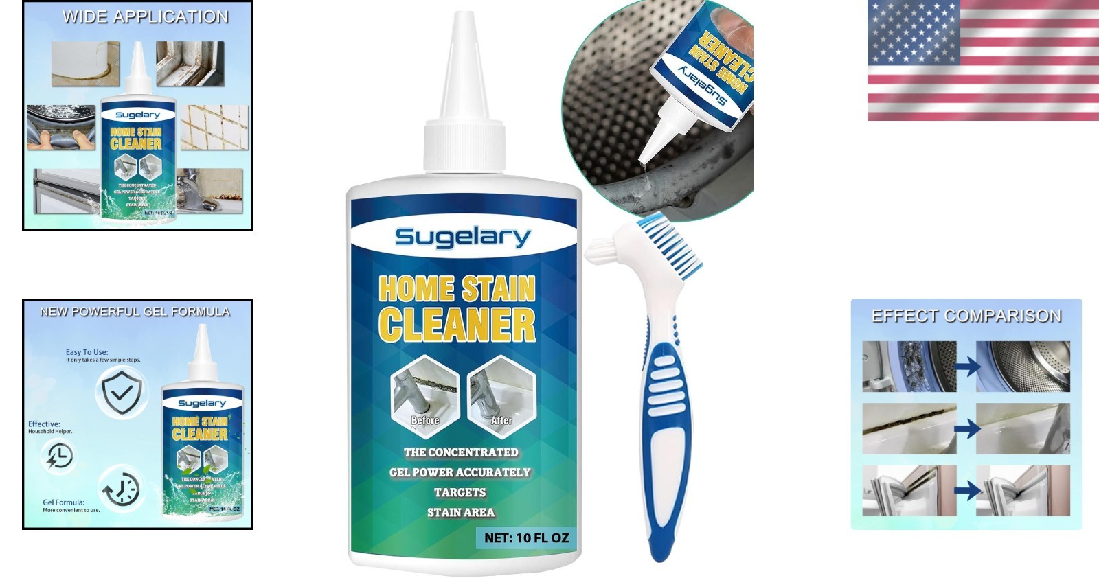 Fridge Gasket Stain Remover Gel – 10 fl oz
