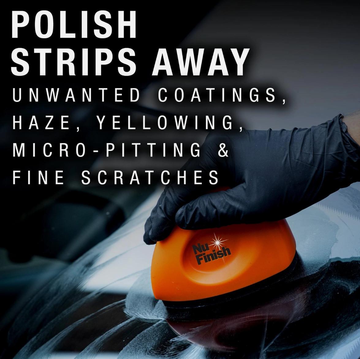 Nu Finish Glass Restore Kit – Windshield Polishing & Ceramic Sealant