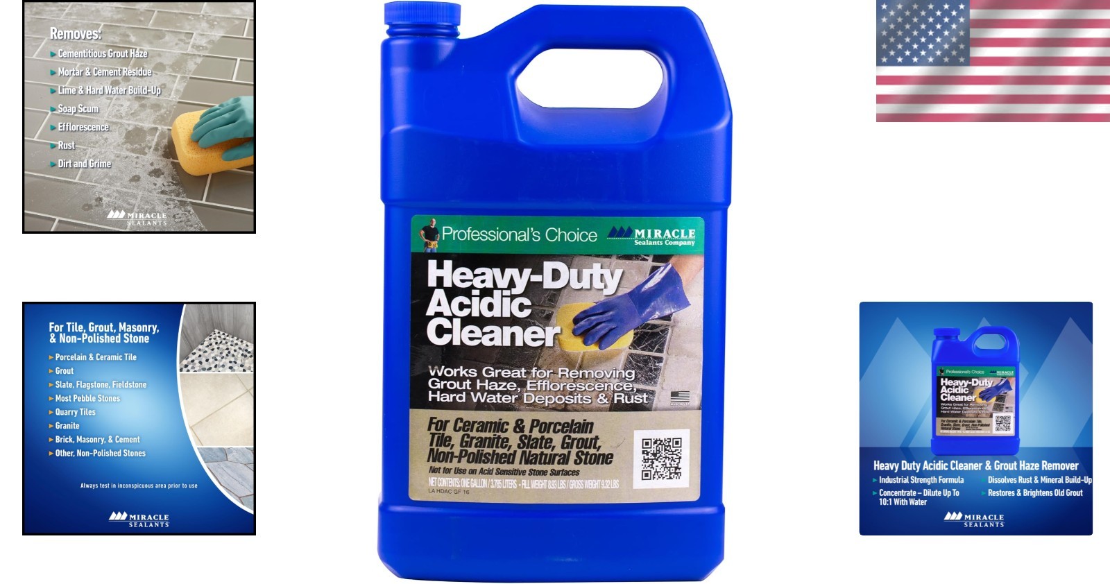 Grout Haze & Rust Stain Remover, Interior & Exterior