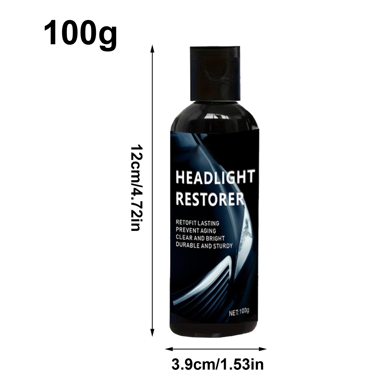 Headlight Restoration 100g Car Headlights Cleaner Headlight Repair Liquid