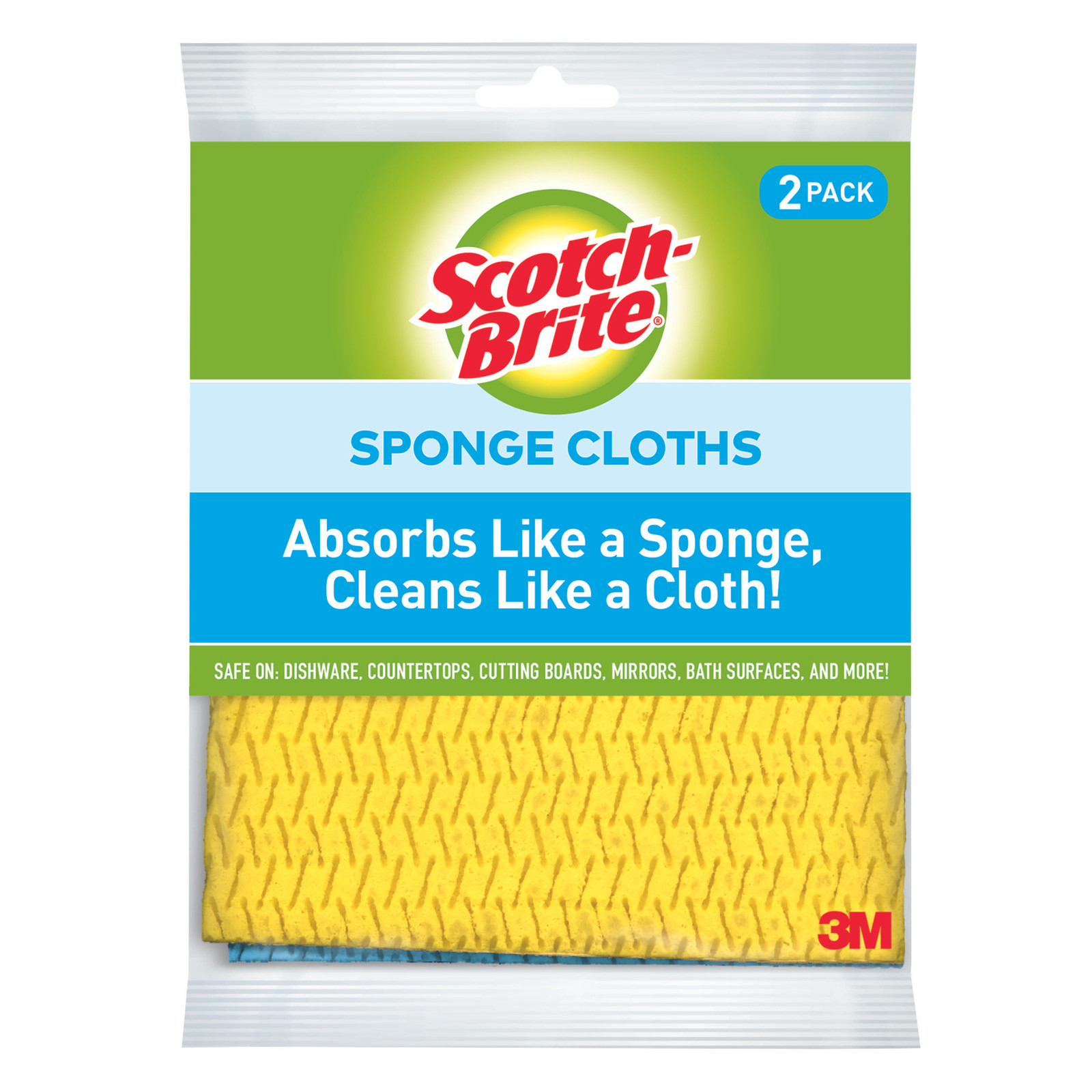 Scotch-Brite Sponge Cloth (pack of 2)