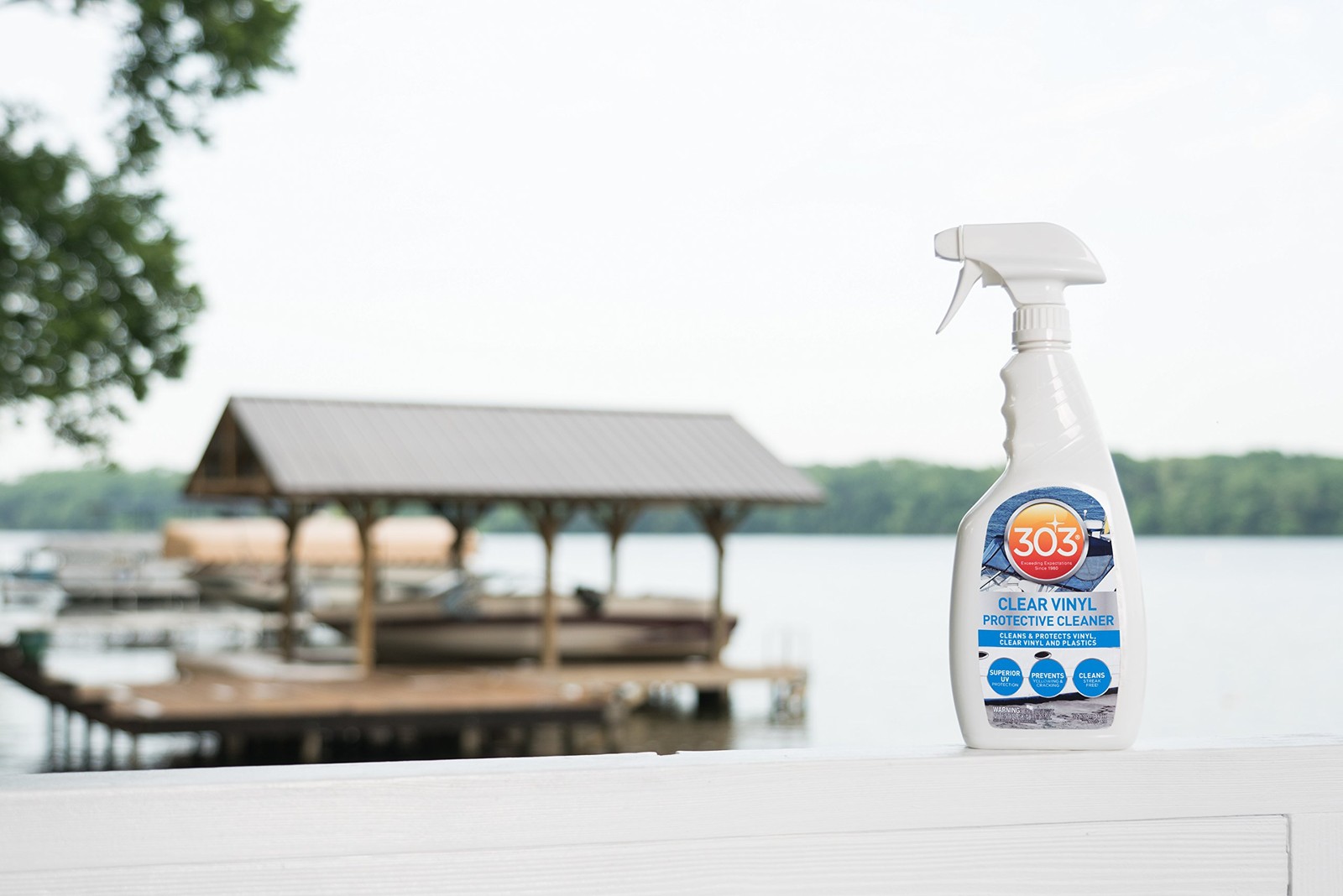 Marine Clear Vinyl Protective Cleaner – Cleans and Protects Vinyl, Clear Viny…