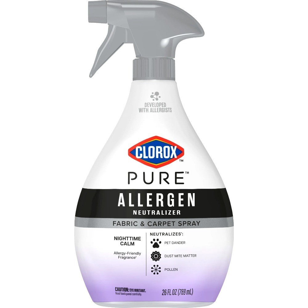 PURE Allergen Neutralizer Fabric and Carpet Spray, Nighttime Calm, 26 Fl Oz.