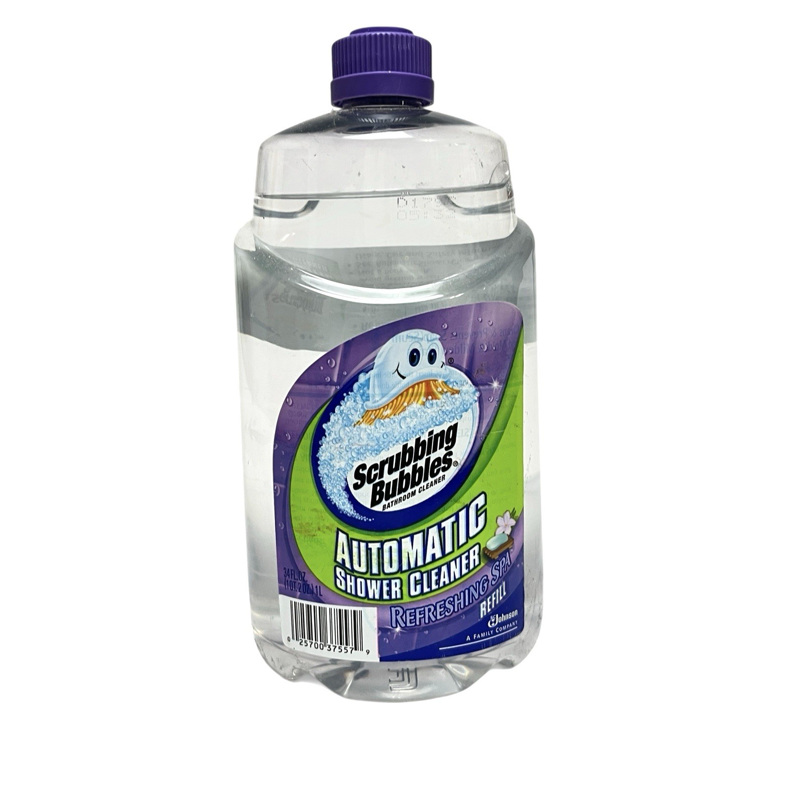 New Scrubbing Bubbles Automatic Shower Cleaner Refill 34 FL OZ Refreshing Spa