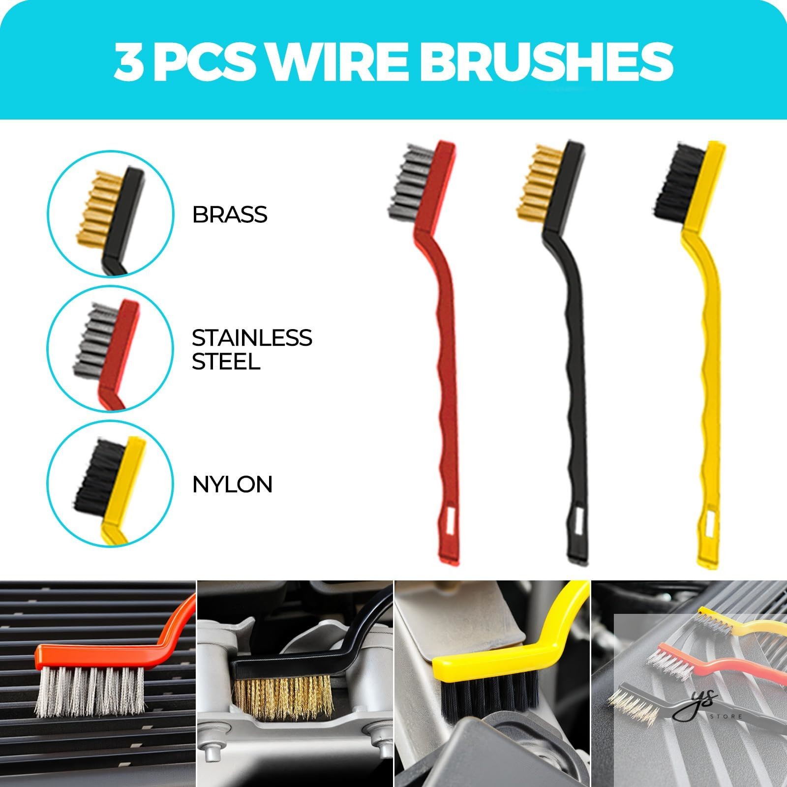 30Pcs Car Detailing Kit for Interior, Exterior and Wheel Cleaning Car Dusters