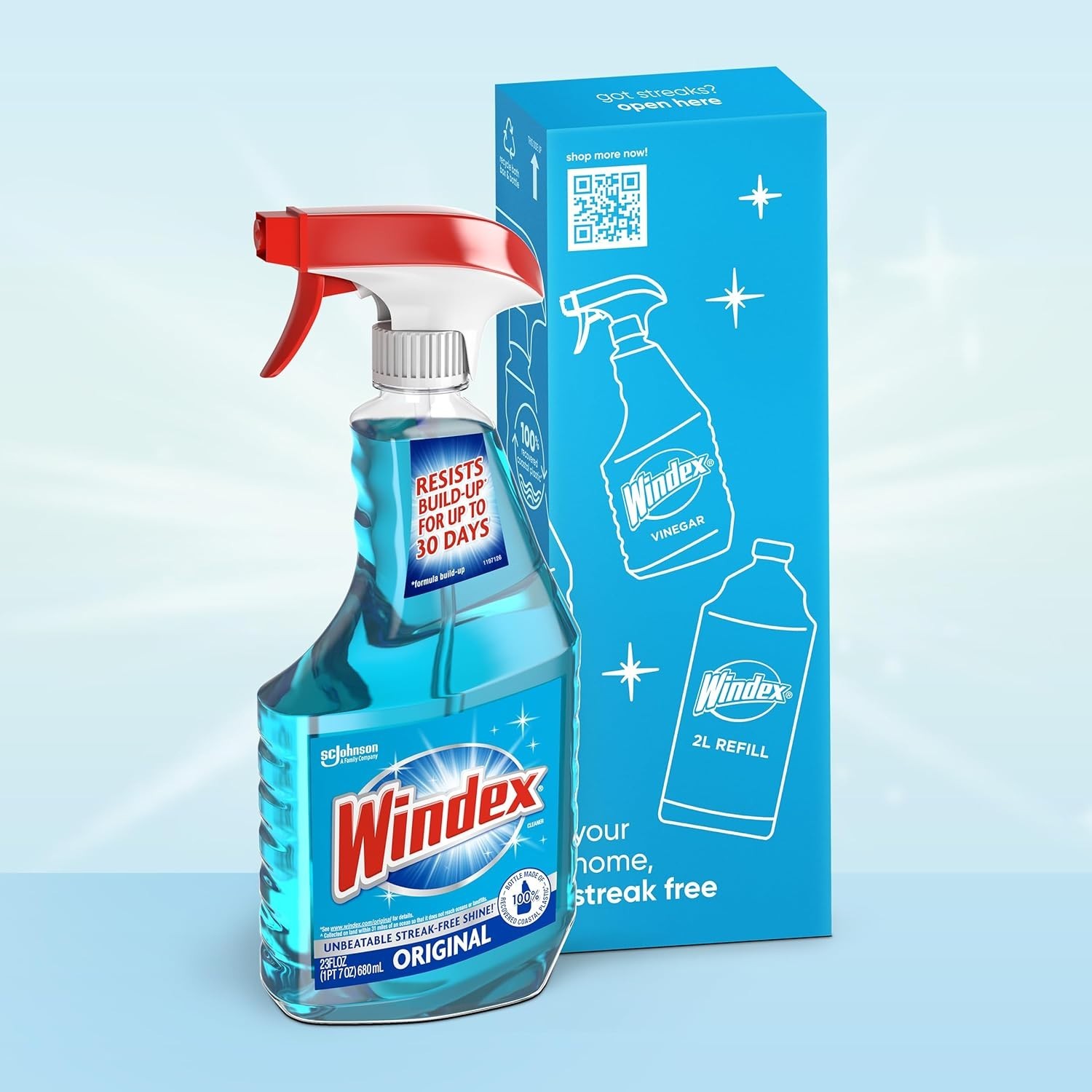 47oz Glass & Window Cleaner – Streak-Free Shine in Eco-Conscious Design