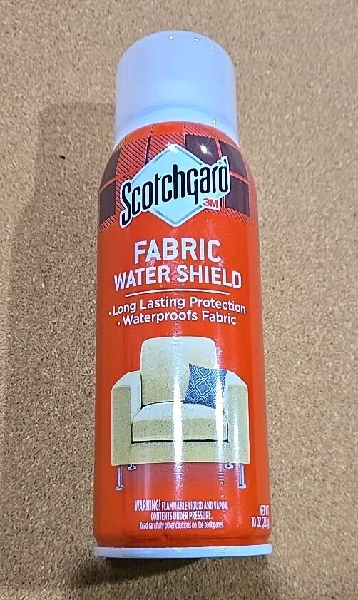 3M Scotchgard Fabric Clothes Upholstery Water Shield Waterproof Protector ~ 10Oz
