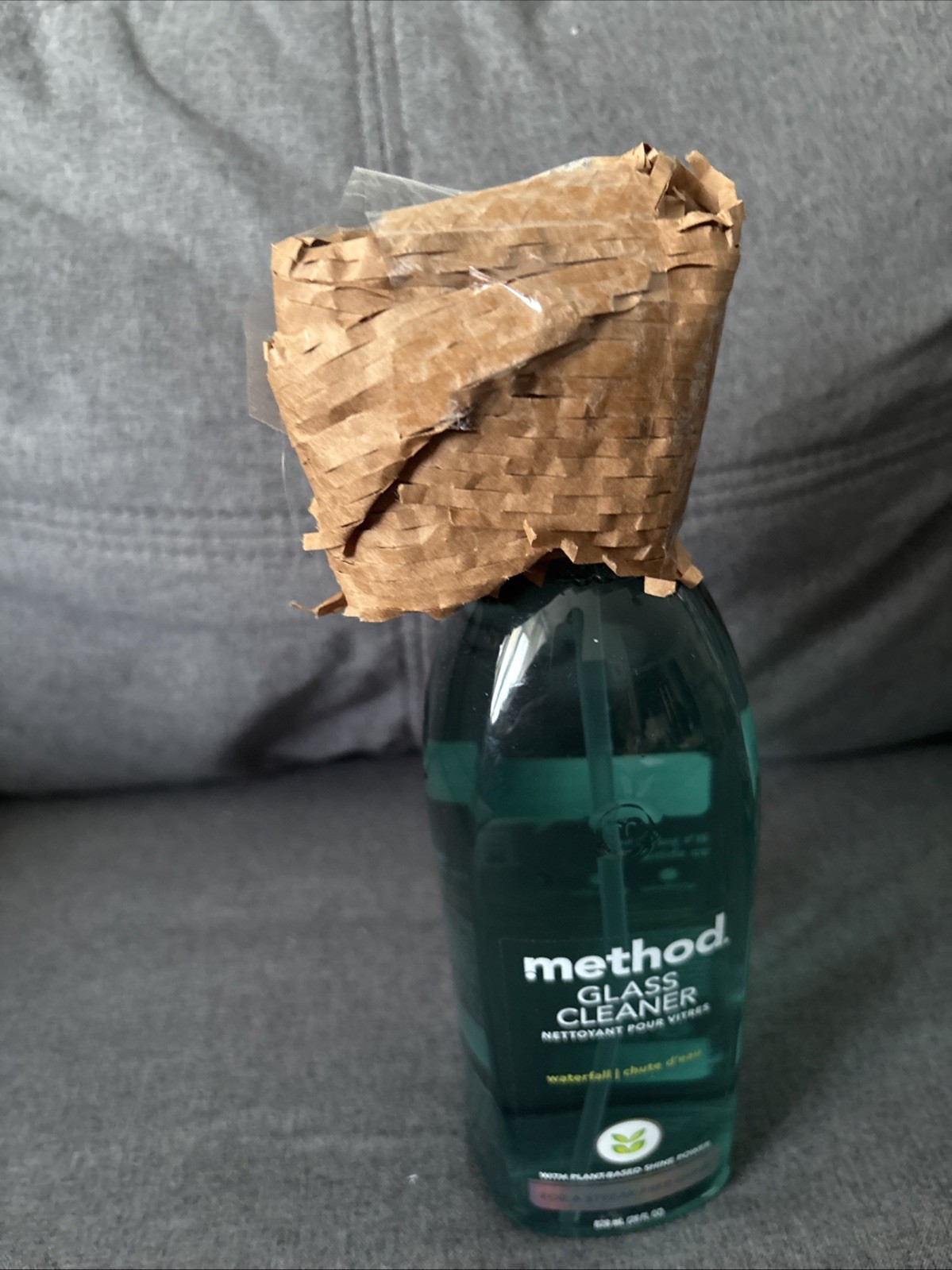 Method WATERFALL Scent Glass & Surface Cleaner Plant Based 2 PACK – 28oz each