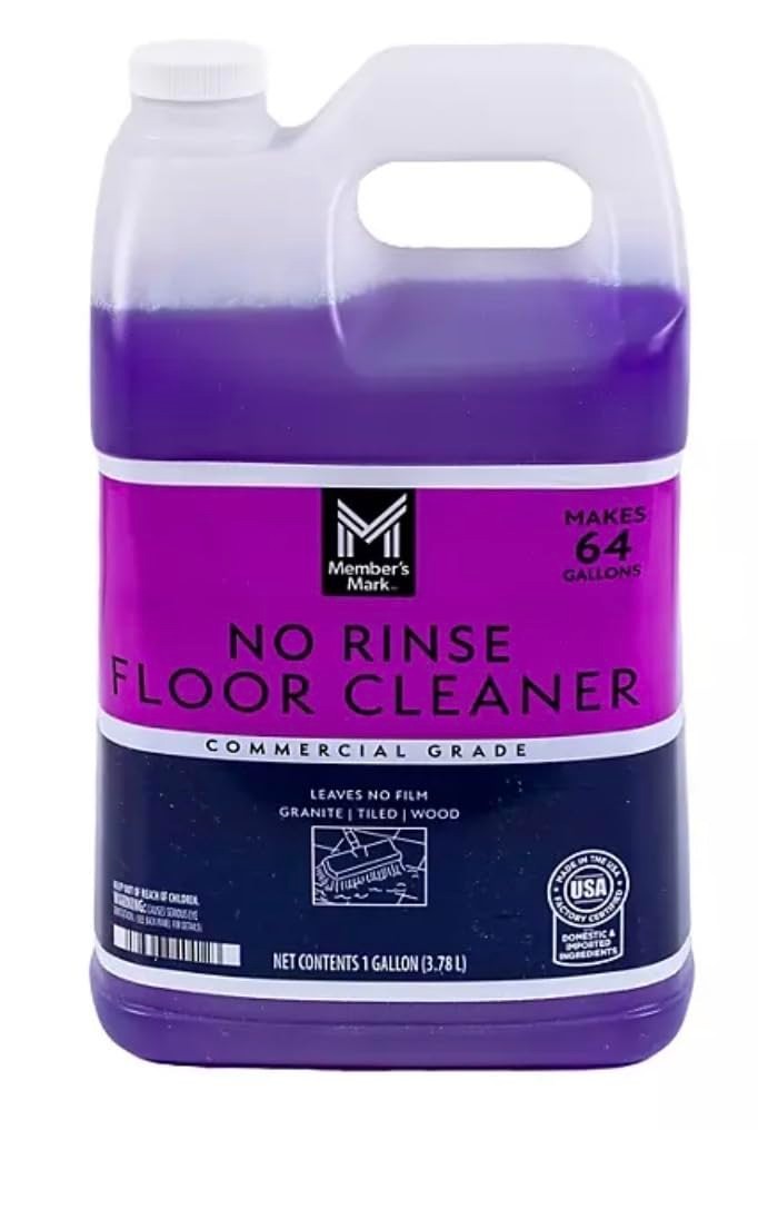 No Rinse Floor Cleaner 127.8 Fluid Ounces