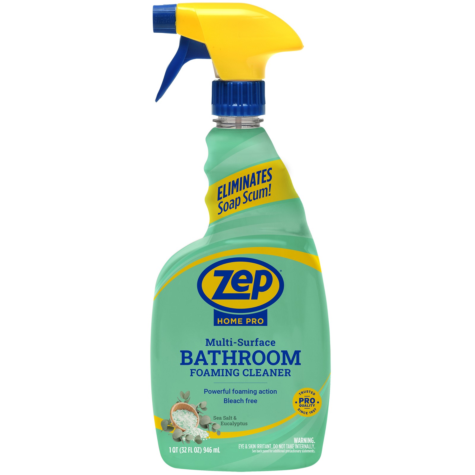 Zep Home Pro Multi-Purpose Foaming Bathroom Cleaner – 32 oz (Case of 6) – R53106