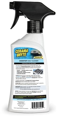 Daily Spray Cooktop and Stove Top Cleaner for Glass & Pads Combo Kit – Ceramic S