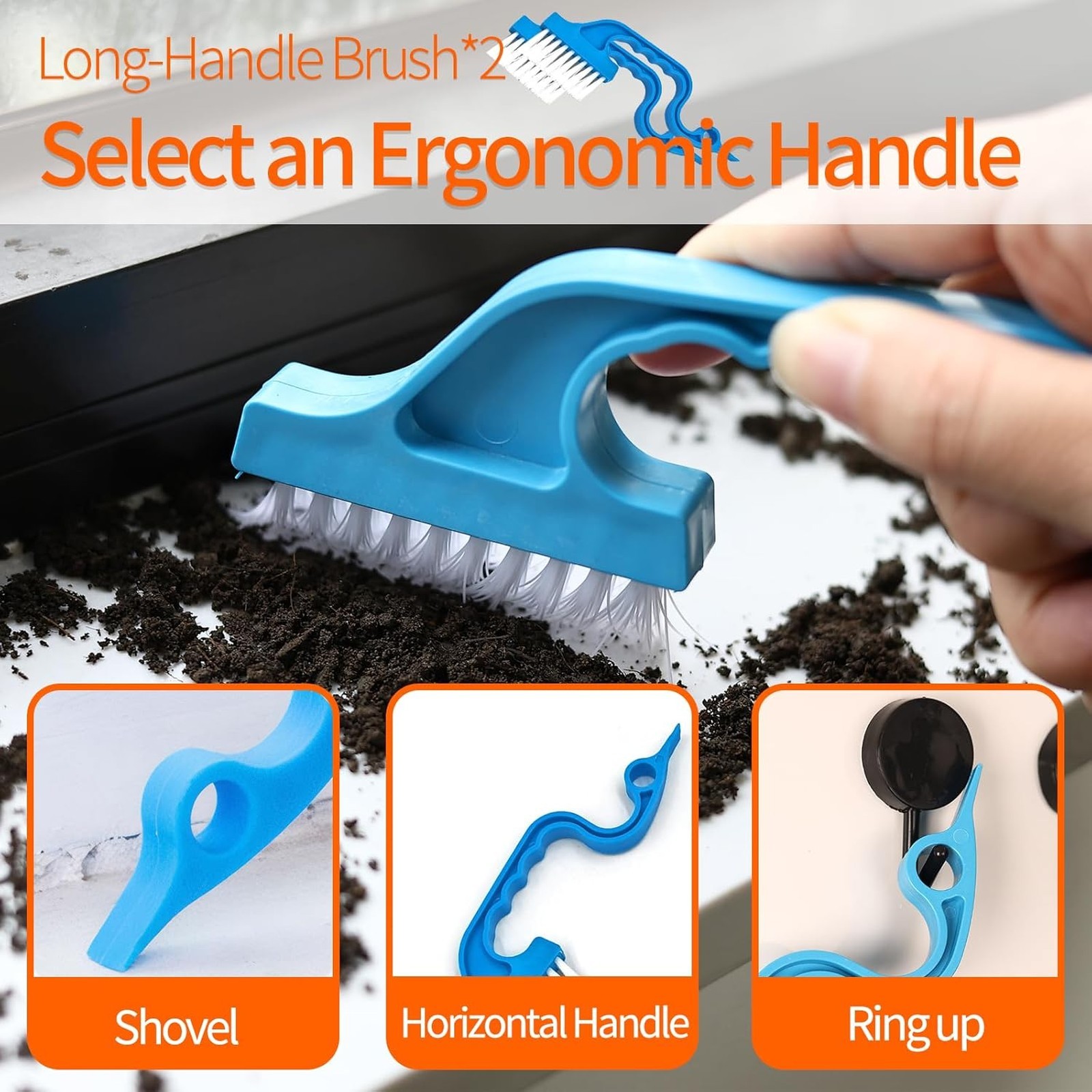 13pcs Window Sill Cleaner Tools Deep Crevice Brush Tracks Tile Joint Gunk