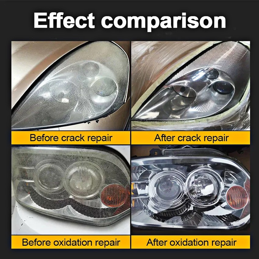 Headlight Restoration 100g Car Headlights Cleaner Headlight Repair Liquid
