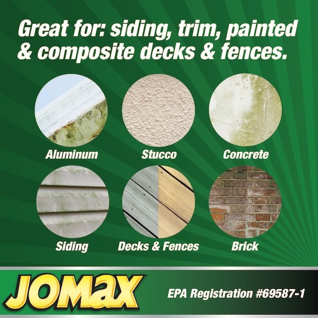 JOMAX 128-fl oz House and Siding Concentrated Outdoor Cleaner