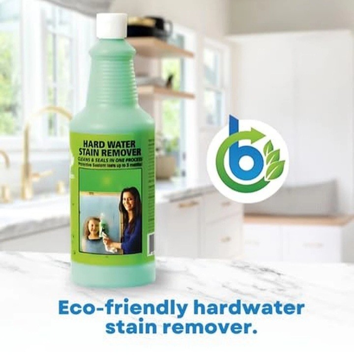 Bioclean Hard Water Stain Remover – Cleans & Seals In One Process – 20.3 OZ