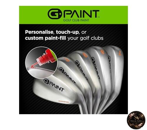 G-Paint Golf Club Paint Fill Kit 4-Color Set (10ml x 4 bottles) – Touch-up &