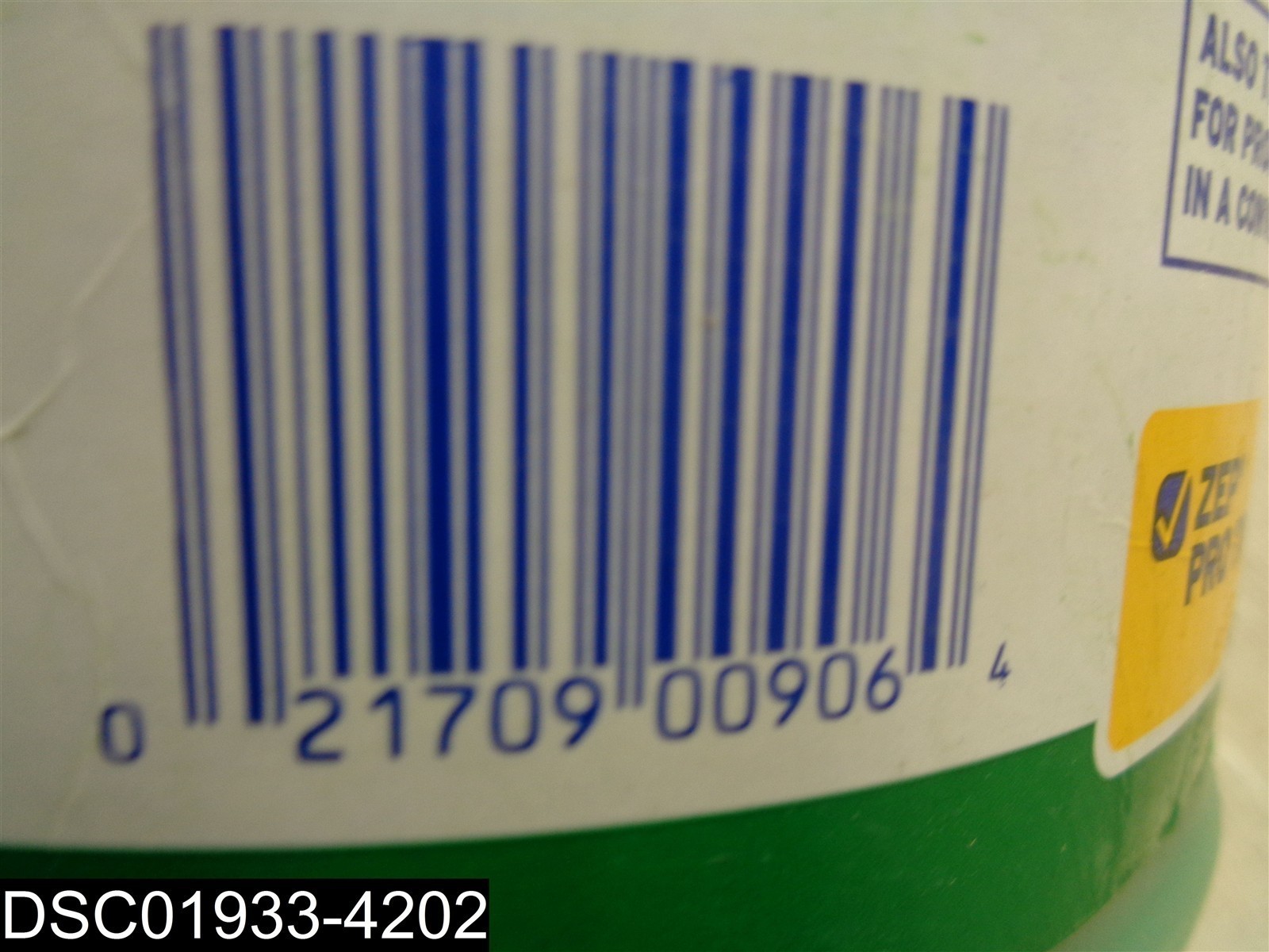 1 Gallon Zep ZU1052128 Concentrated Ammonia Free Glass Cleaner 021709009064