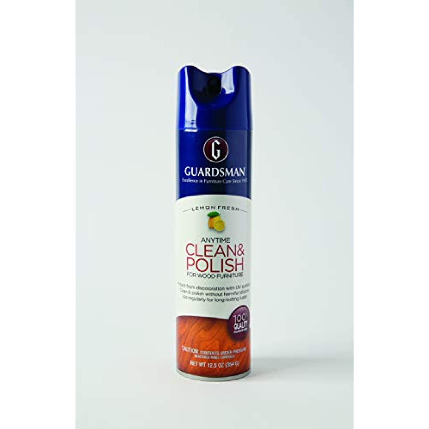 Guardsman 460300 Clean & Polish For Wood Furniture-Silicone Free, UV Protection,