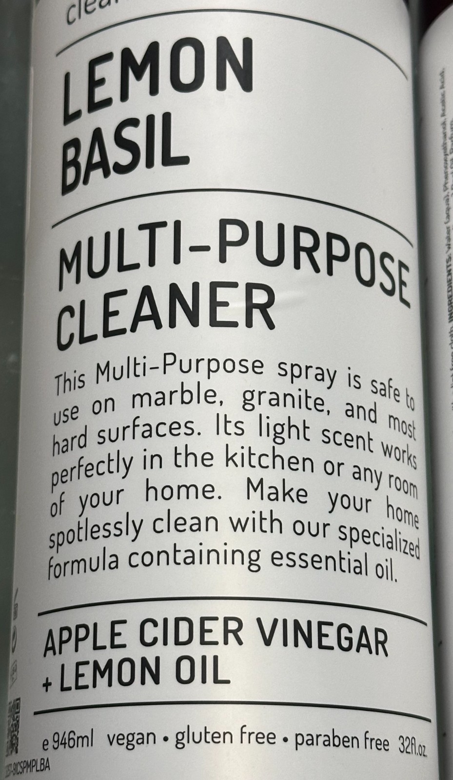 (2-Pk) CLEAN + SIMPLE ~ LEMON BASIL Kitchen Refresher Cleaner Odor Deodorizer
