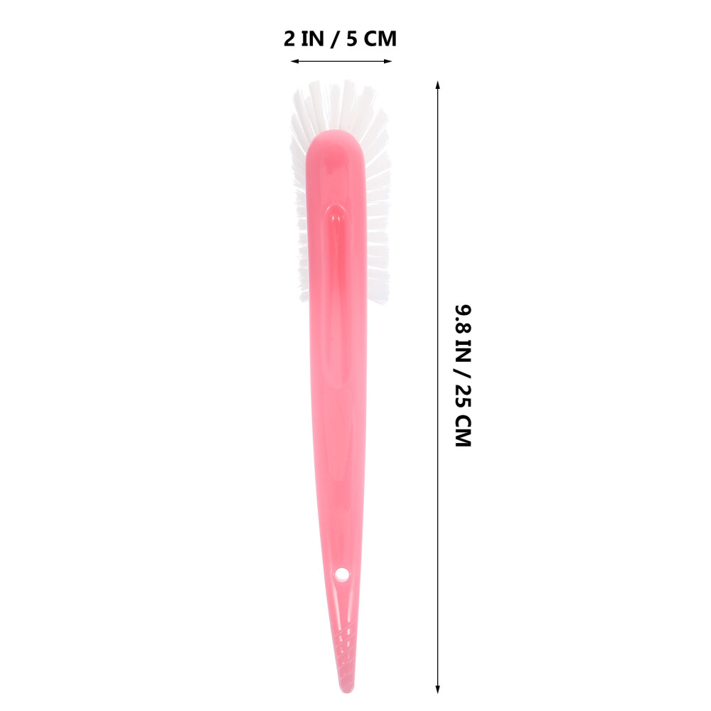 2PCS Cup Brush Practical Feeding Bottle Brush Vacuum Cup Cleaning Brush