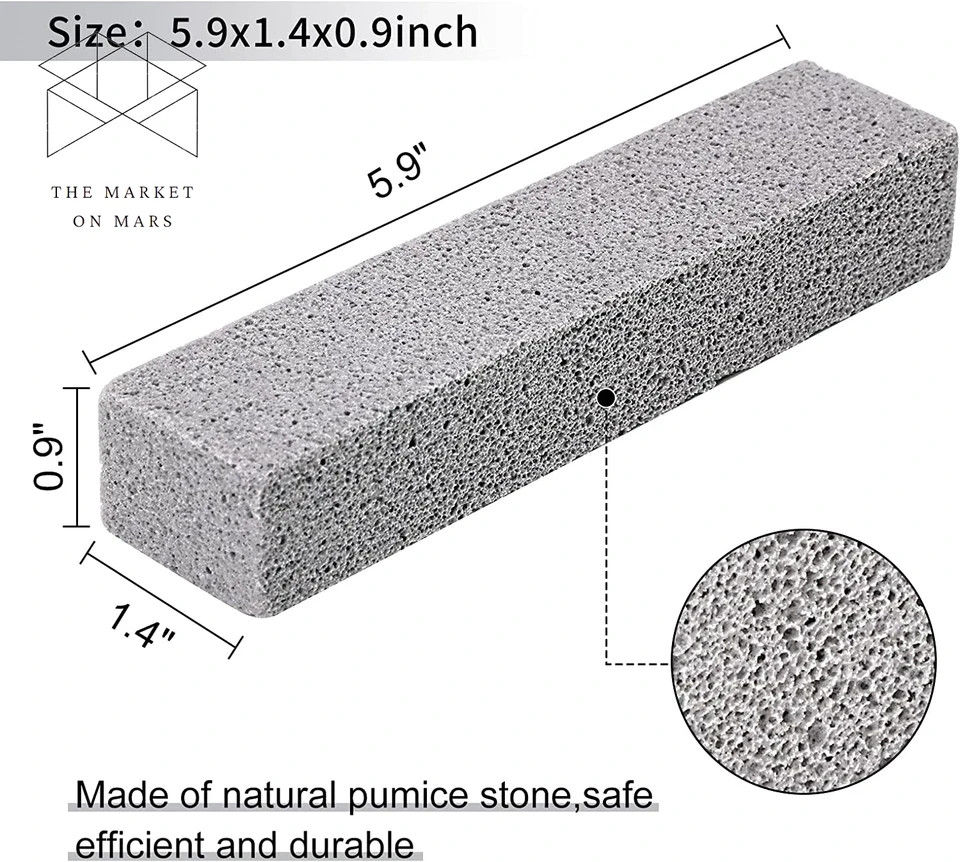 36 Pack Pumice Stones for Toilet Cleaning Bowl StickPumice Scouring Pad Pumice