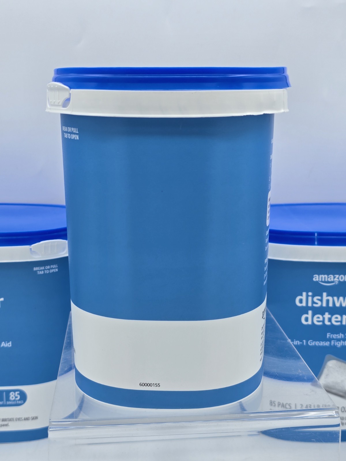 Amazon Basics Dishwasher Detergent Pacs Fresh Scent, 170 (3 x 85) Count Pods NEW