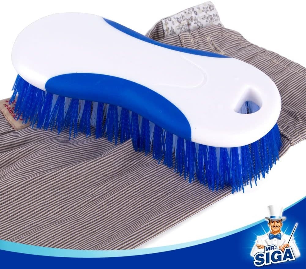 Pack of 2 Heavy Duty Scrub Brushes – Perfect for Kitchen, Bathroom, Garage
