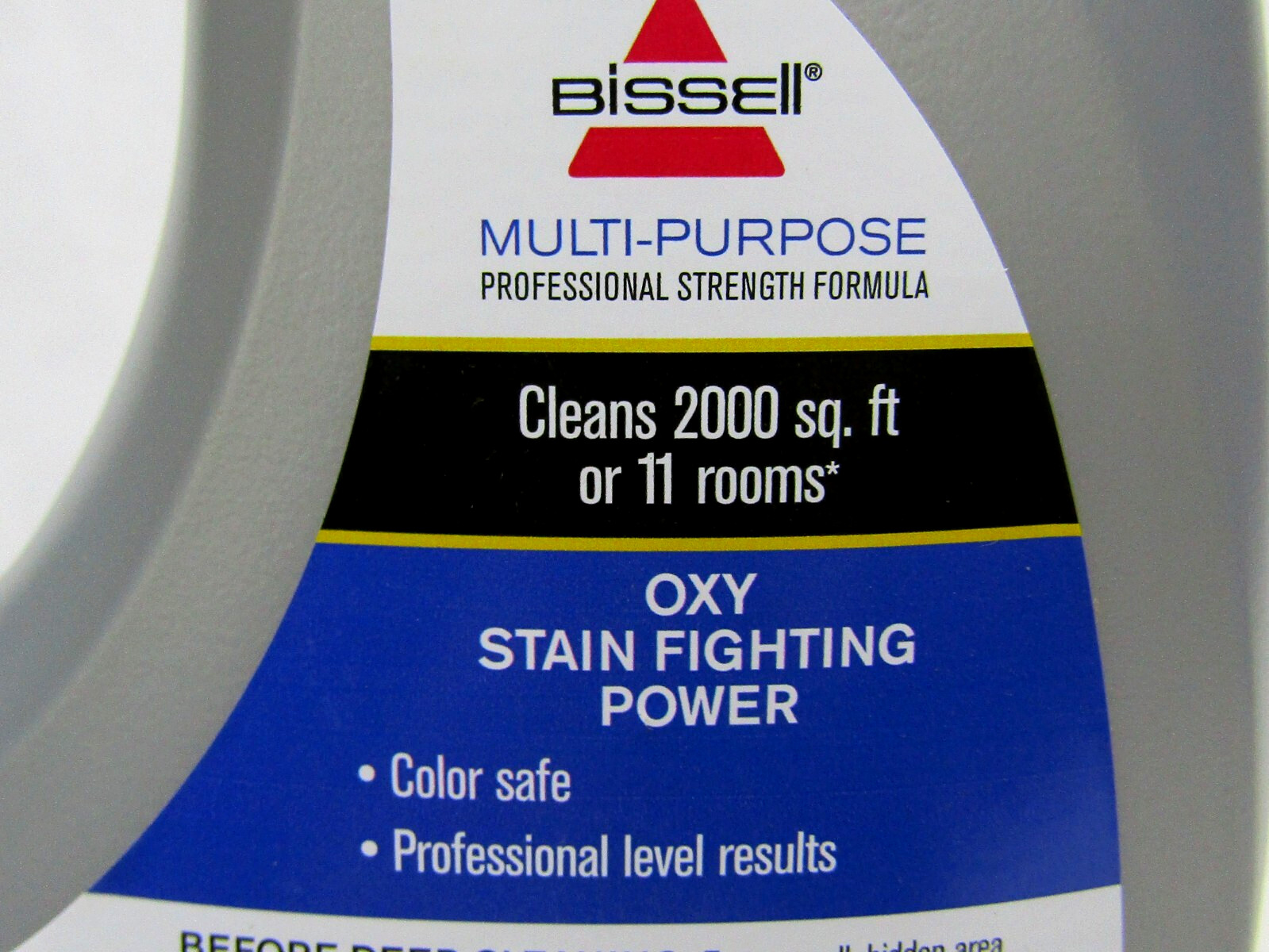 Bissell Professional Multi-Purpose Oxy Carpet Cleaner Liquid, 52 oz. – Pack of 2
