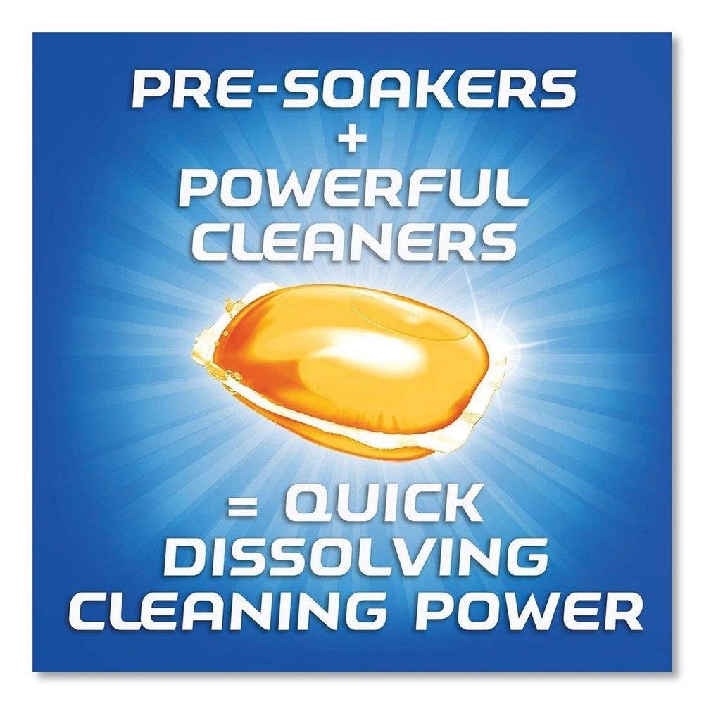 FINISH 81053 Orange Scent Dish Detergent Gelpacs New