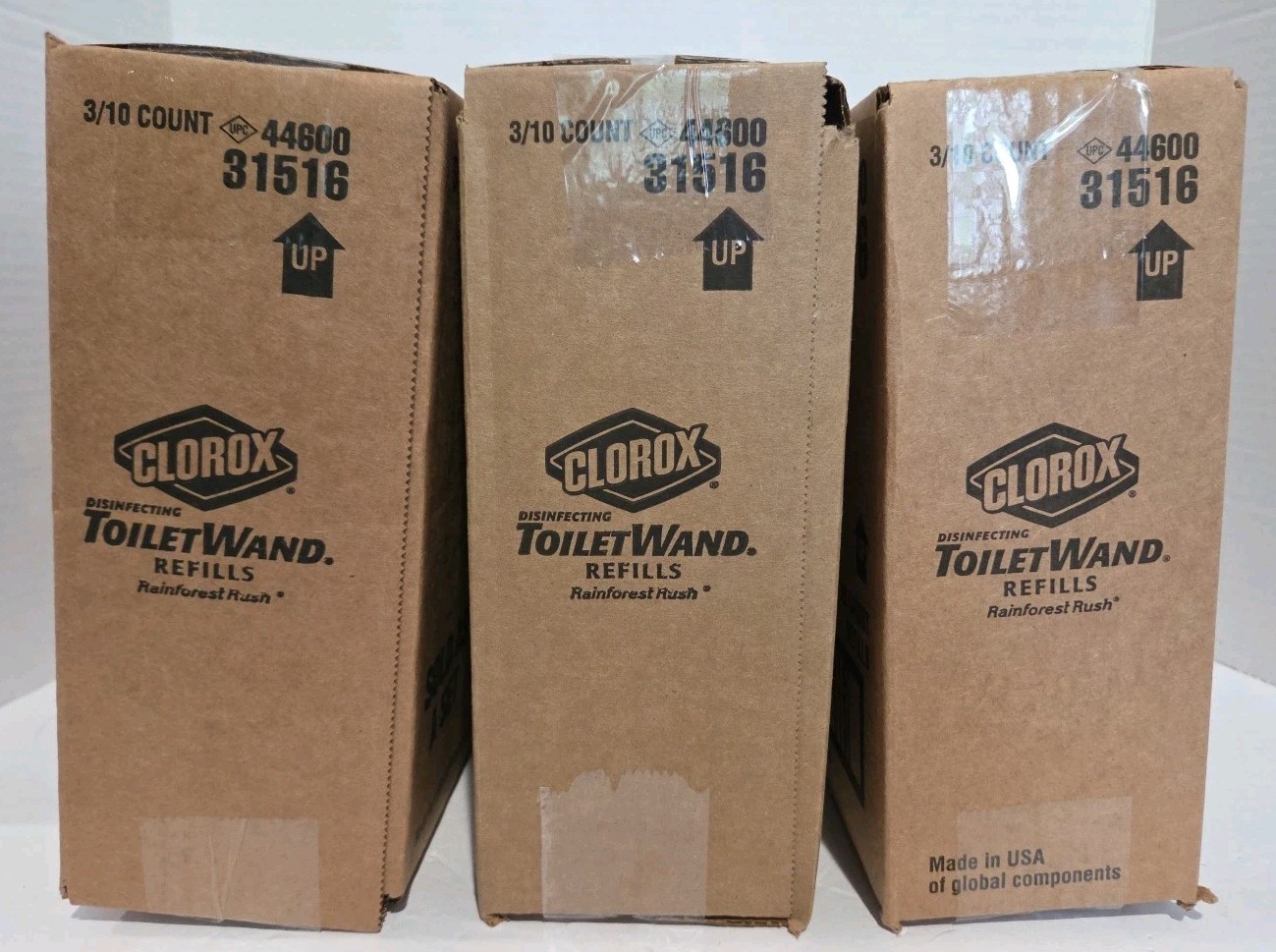 Clorox ToiletWand Scrubbing Cleaning Pad/Head Disposable Refills Lot 90pc/3 Case