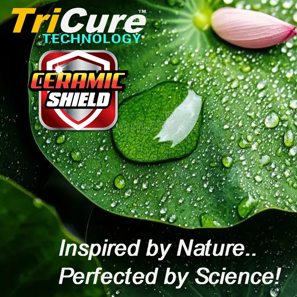 SOLAR PANEL KIT CLEANER TRICURE CERAMIC CLEAR COATING SPRAY FOR GLASS, METAL,