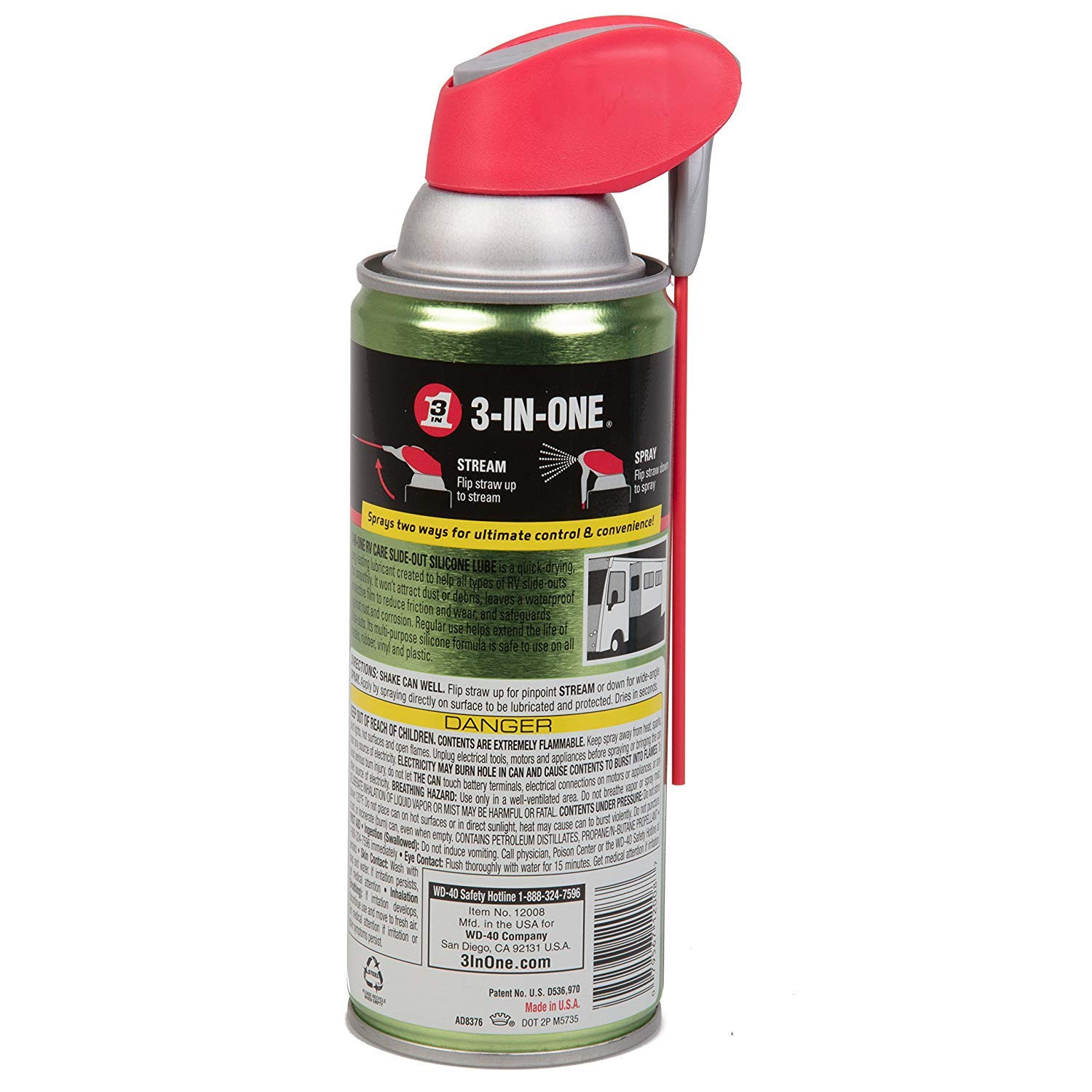 Rvcare Slide Out Silicone, 11 Oz. and RV Care Window & Track Dry Lube
