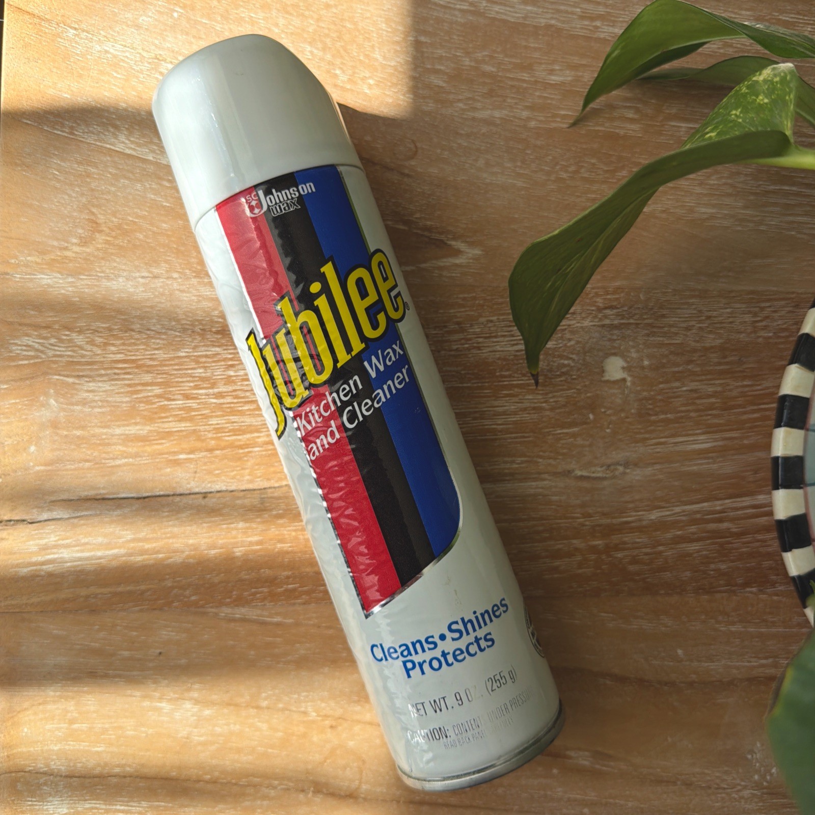 Jubilee Kitchen Wax Cleaner Spray 9 oz Can Vintage Brand NEW Clear Shine FAST