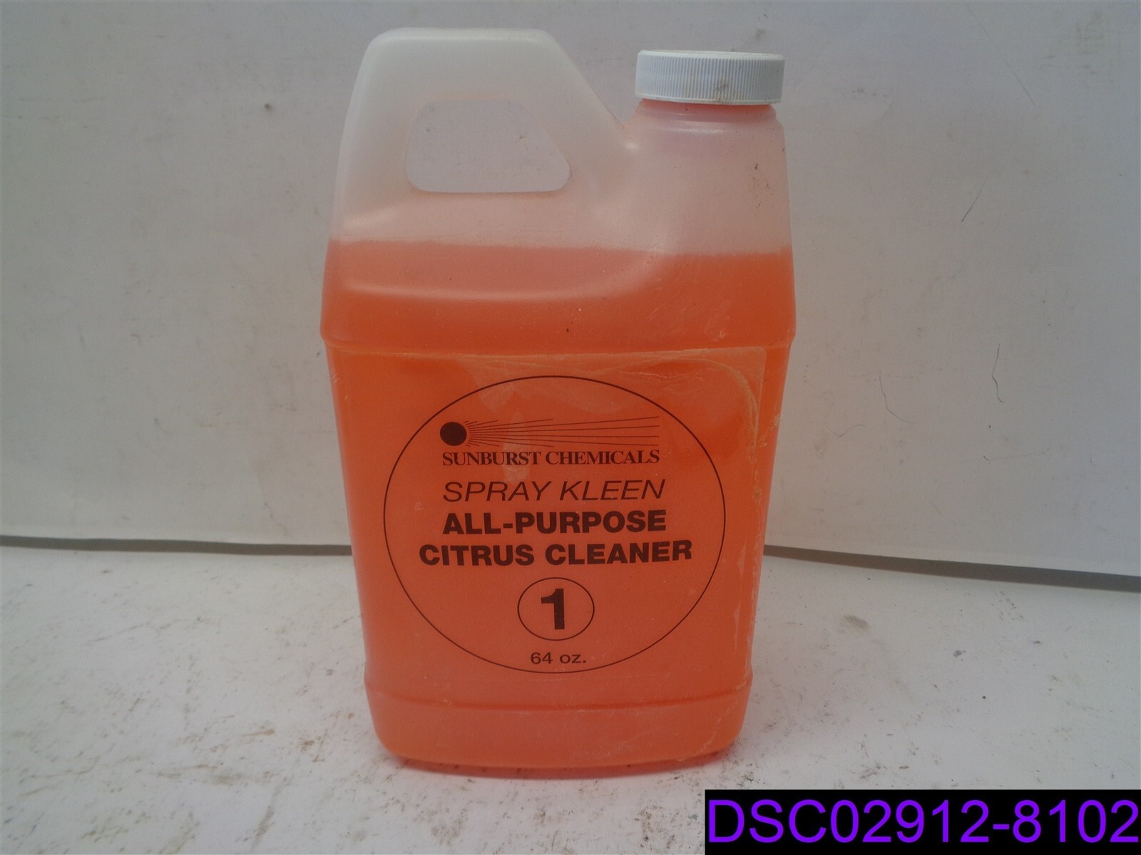 Qty= 2 Bottles SunBurst Spray Kleen All Purpose Citrus Cleaner 64 oz each