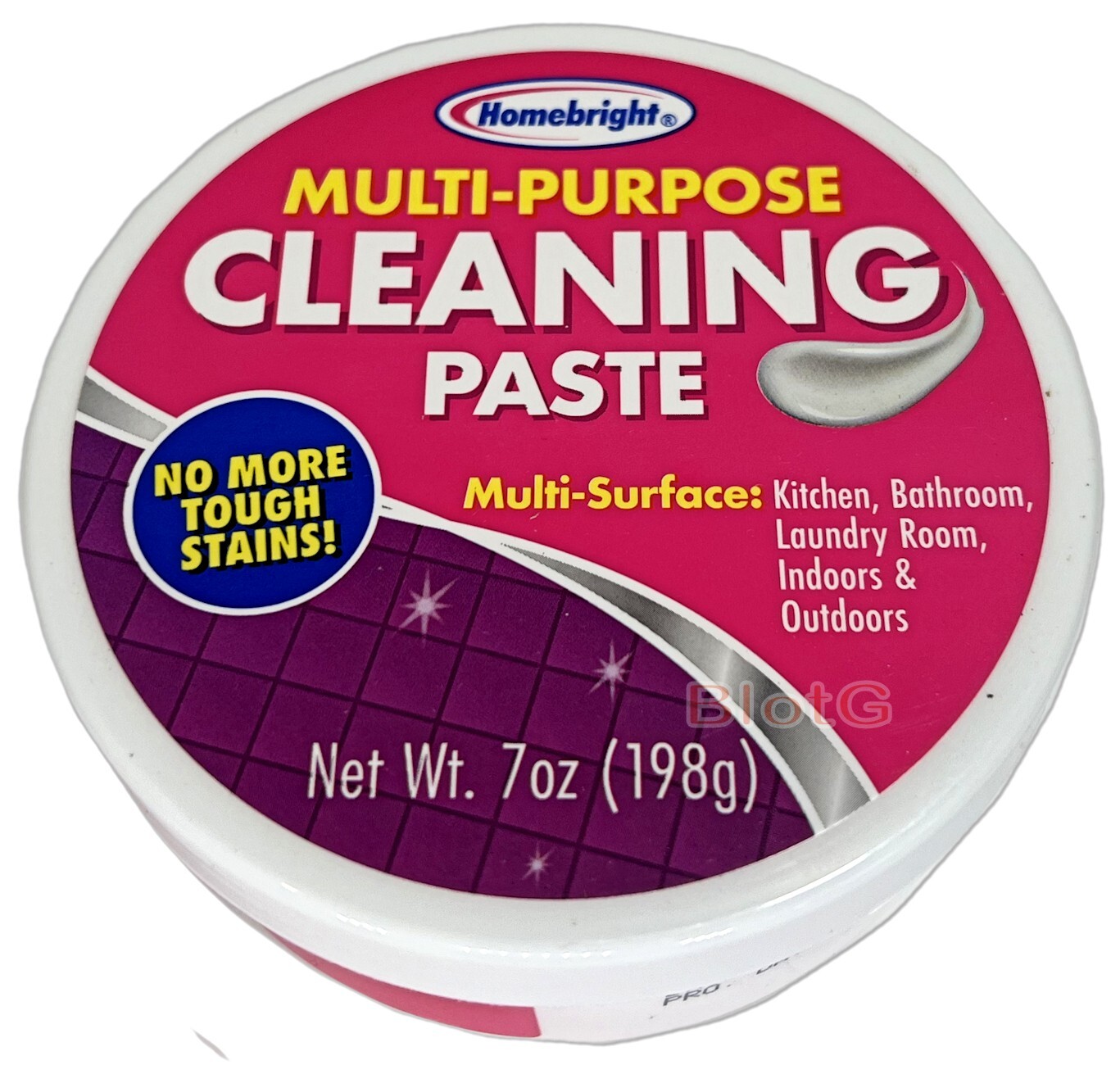 Multi-Purpose Cleaning Paste Home Kitchen Bathroom Laundry Supplies 7oz (1 Pack)