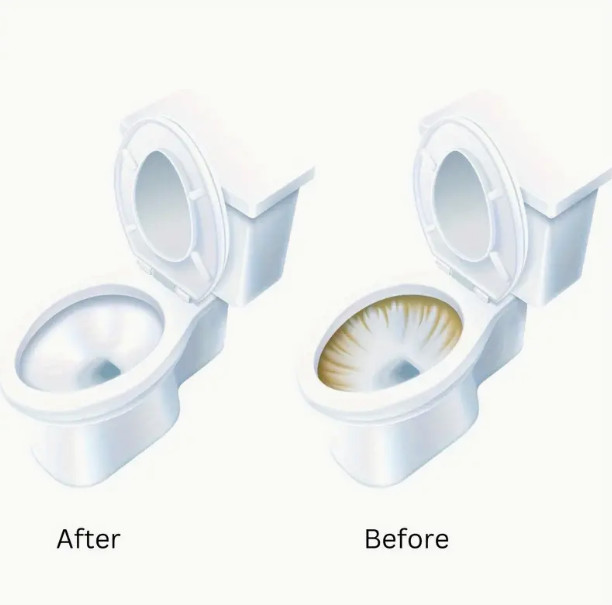 Magnetic Toilet Bowl/Tank Cleaner – 2 Pack – Chemical/Scent Free and Pet Safe