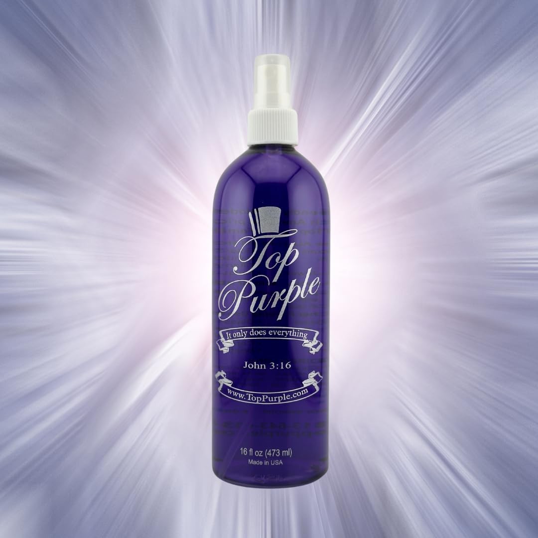 Top Purple Jewelry and More Cleaner 16 Ounce Spray Bottle