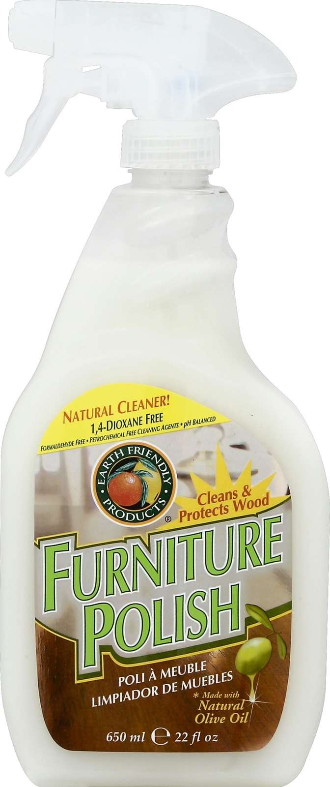 Ecos Household Cleaning Furniture Polish Orange