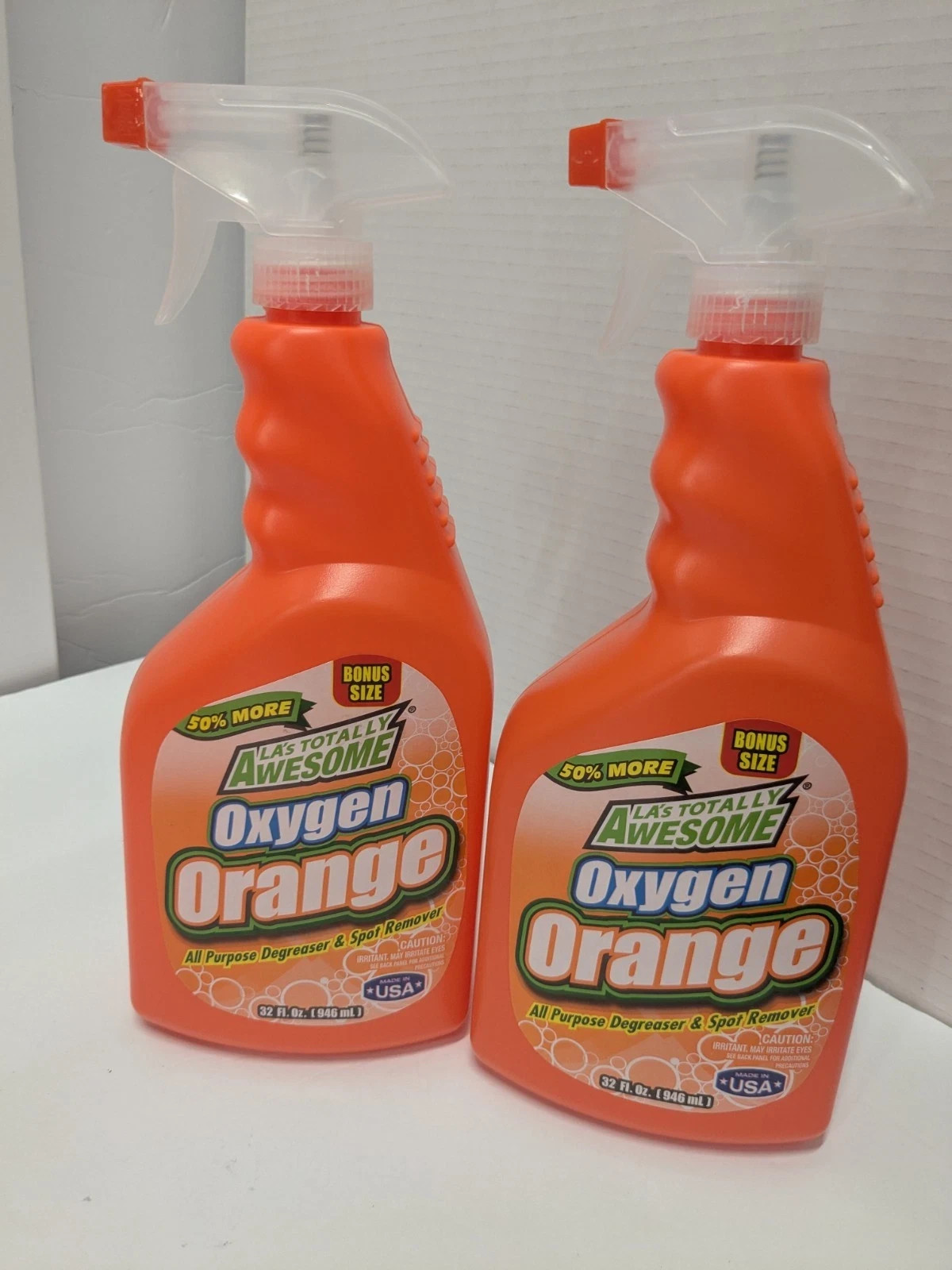 1 La’s Totally Awesome Oxygen Orange All Purpose Degreaser & Spot Remover 32 Oz