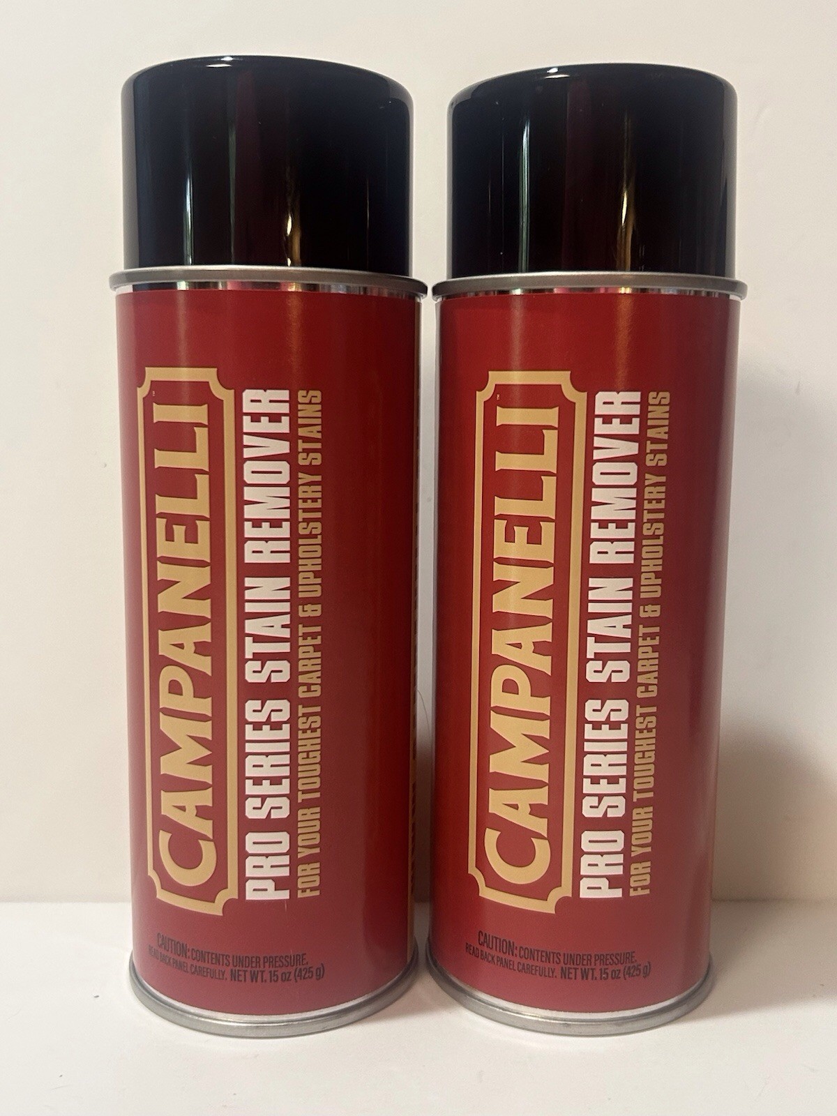 CAMPANELLI Pro Series Stain Remover – Lot of 2 – 18oz Cans
