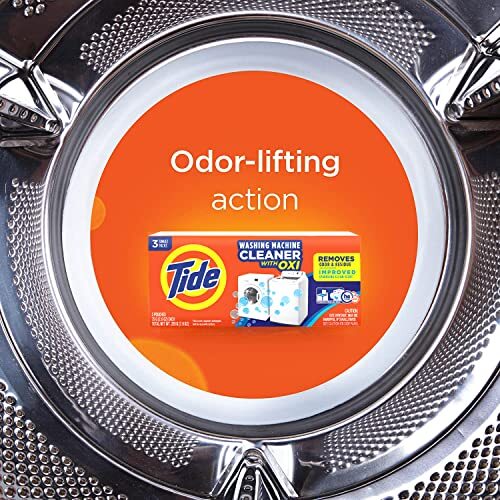 Washing Machine Cleaner by Tide, Washer Machine Cleaner Tablets for Front and