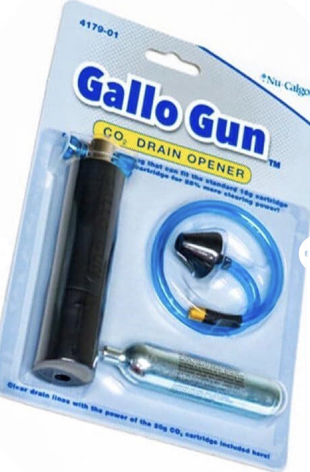 Nu-Calgon 4179-01 Gallo Gun Condensate Drain Line Cleaner Sealed
