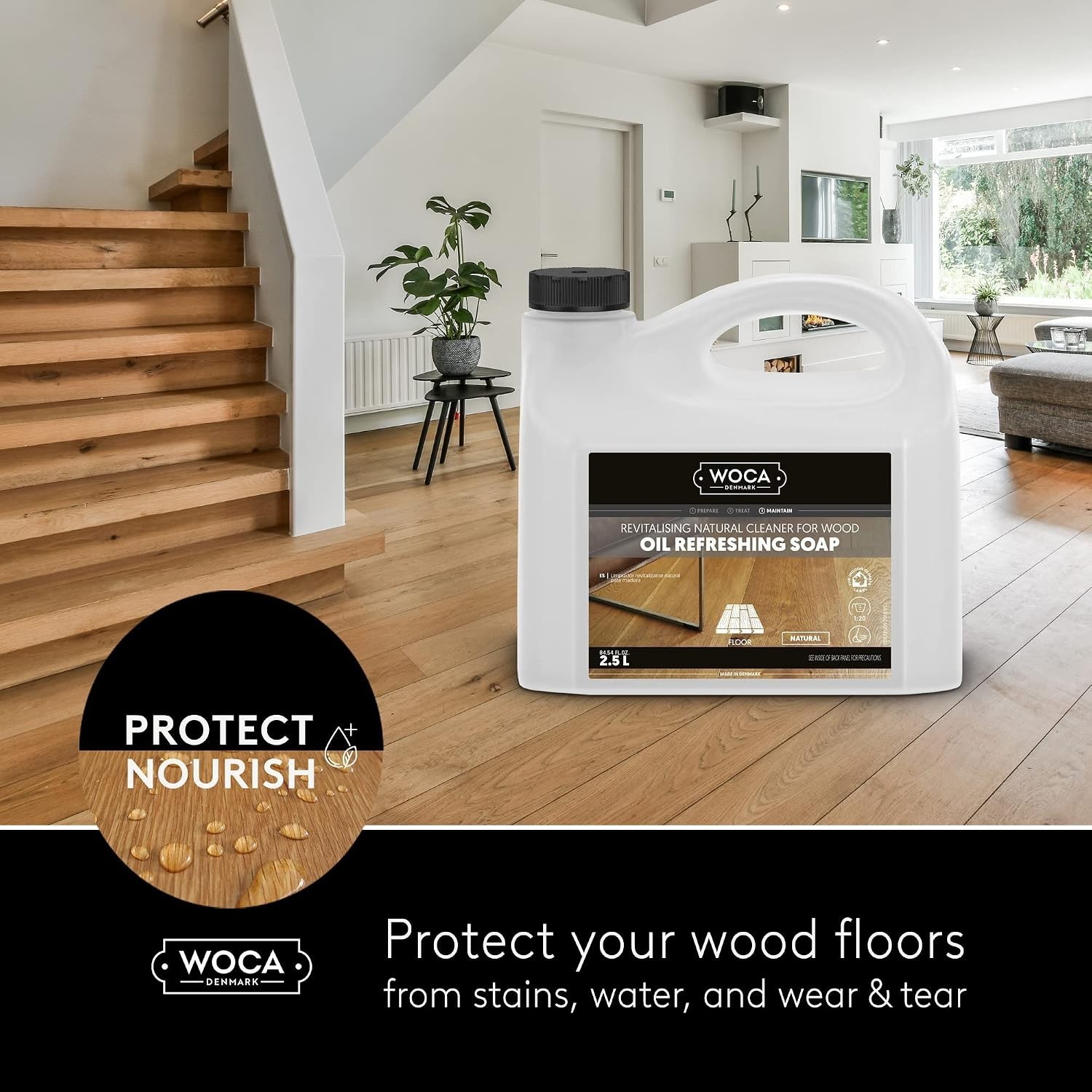 Concentrated Cleaner for Oiled Wood Surfaces
