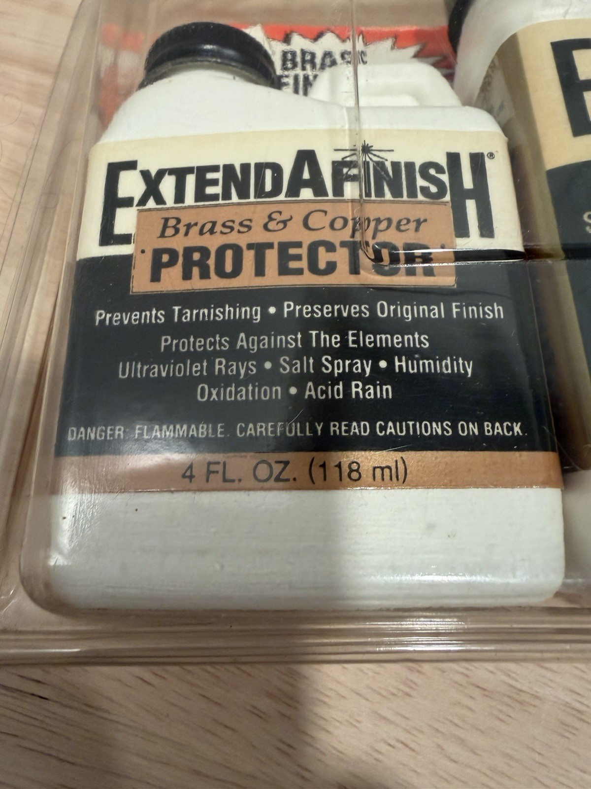 Extend A Finish BRASS and COPPER Cleaner and Protector New Discontinued