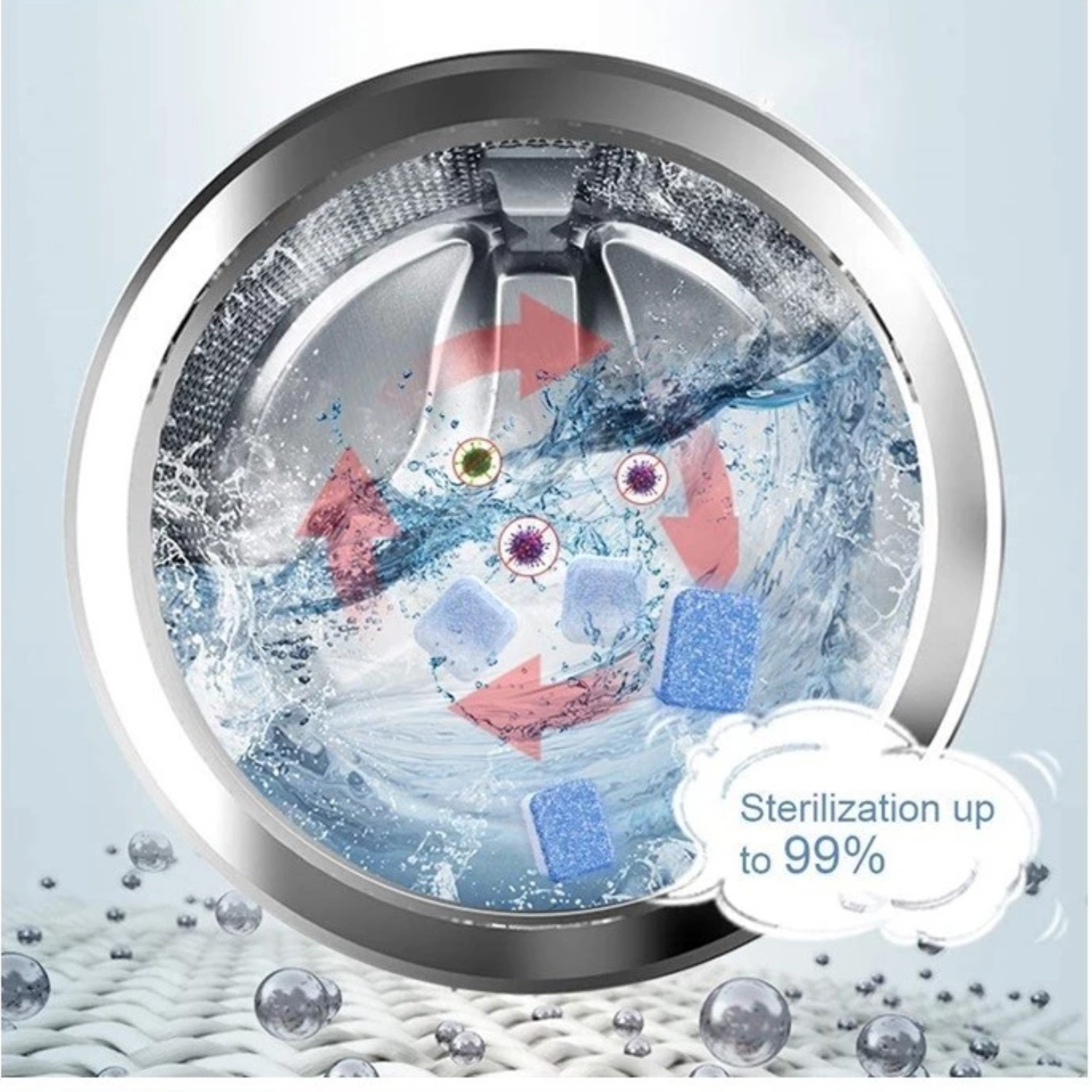 Washing Machine Cleaner Deep Clean Formula ( 12pcs) Free Shipping