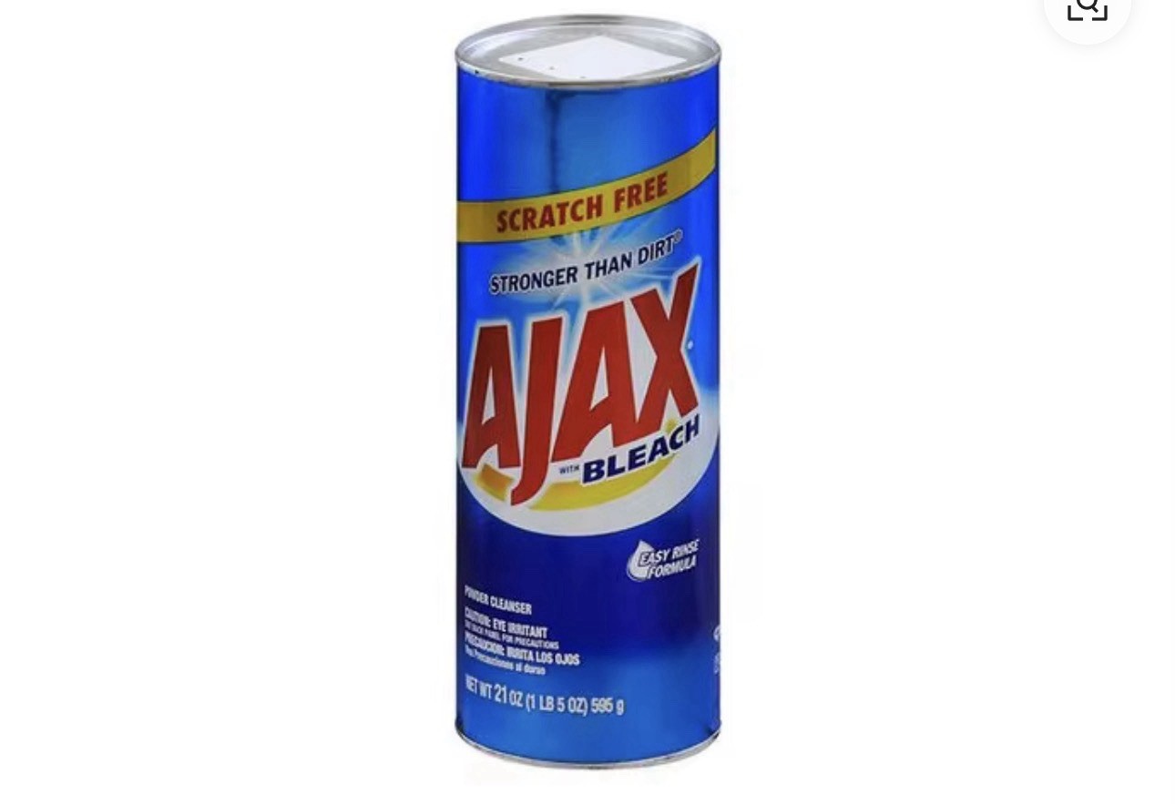 Ajax Multi-Purpose Cleaner Powder Cleanser with Bleach 21 oz Single Bottle