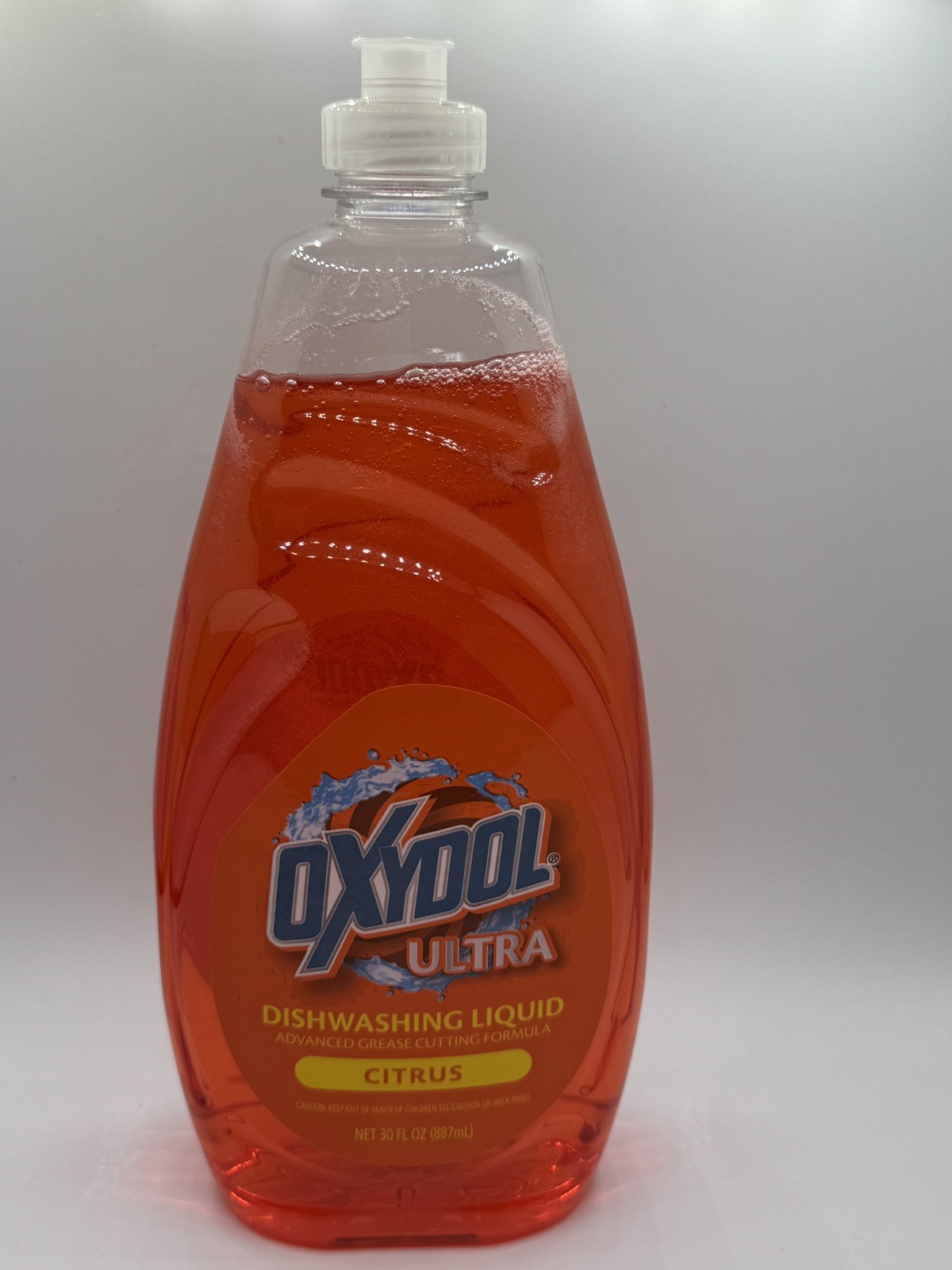 Oxydol Dishwashing Liquid Citrus Advanced Grease Cutting Formula 30 fl oz