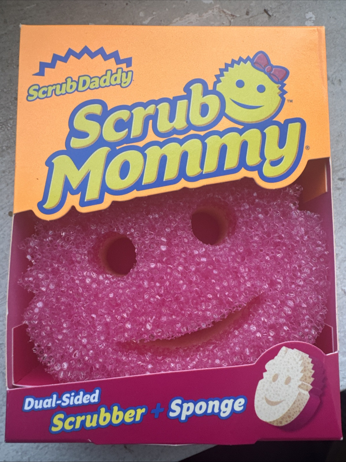 Scrub Daddy Scrub Mommy, Pink – Scratch-Free Multipurpose Dish Sponge – BPA Free